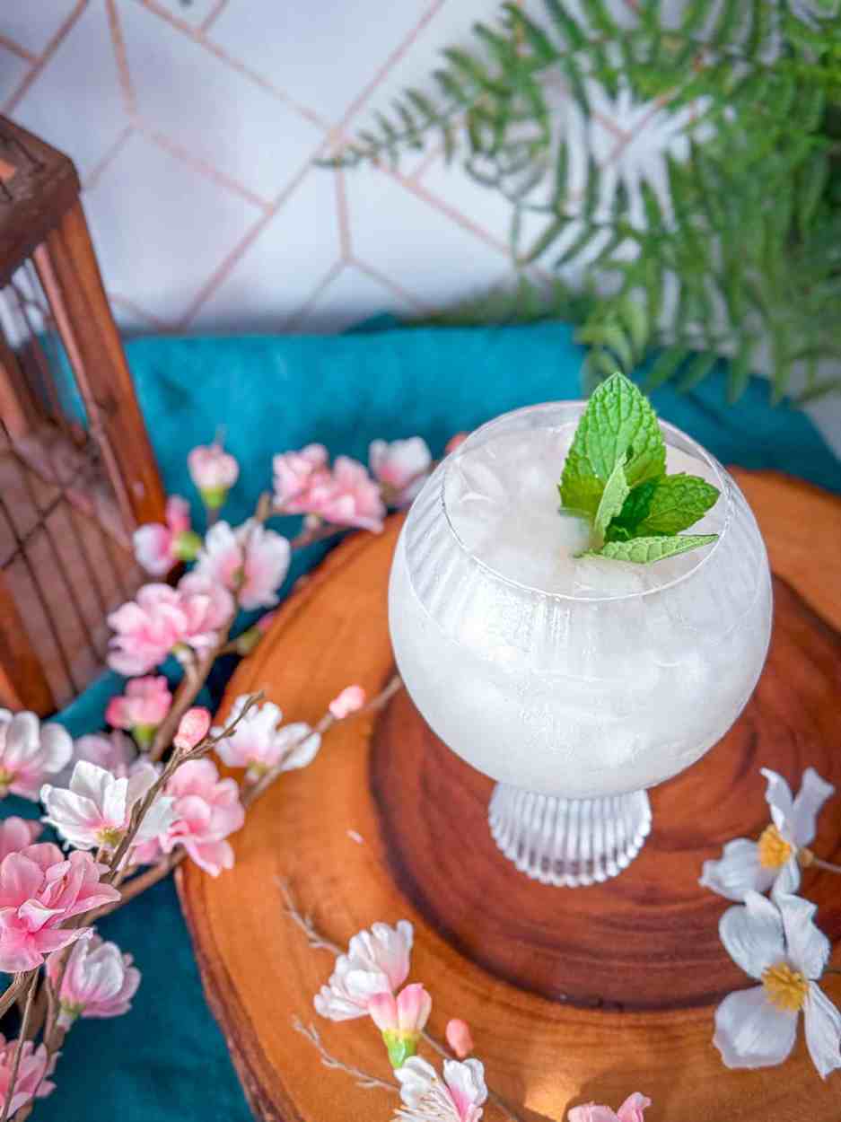 Lychee Blossom Spritz 1 Lychee Blossom Spritz cocktail recipe