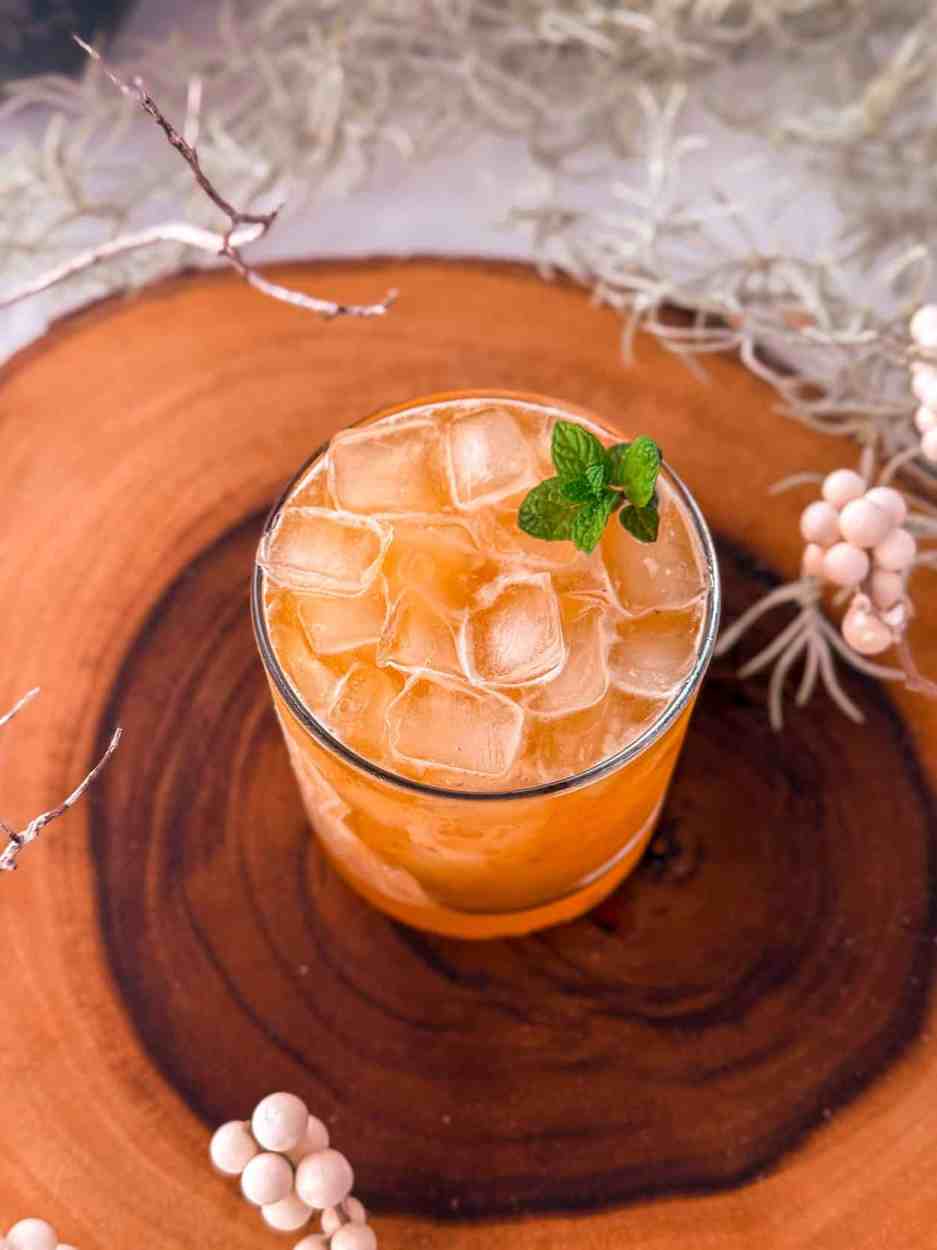 Prickly Pear Bourbon Smash 2 Prickly Pear Bourbon Smash
