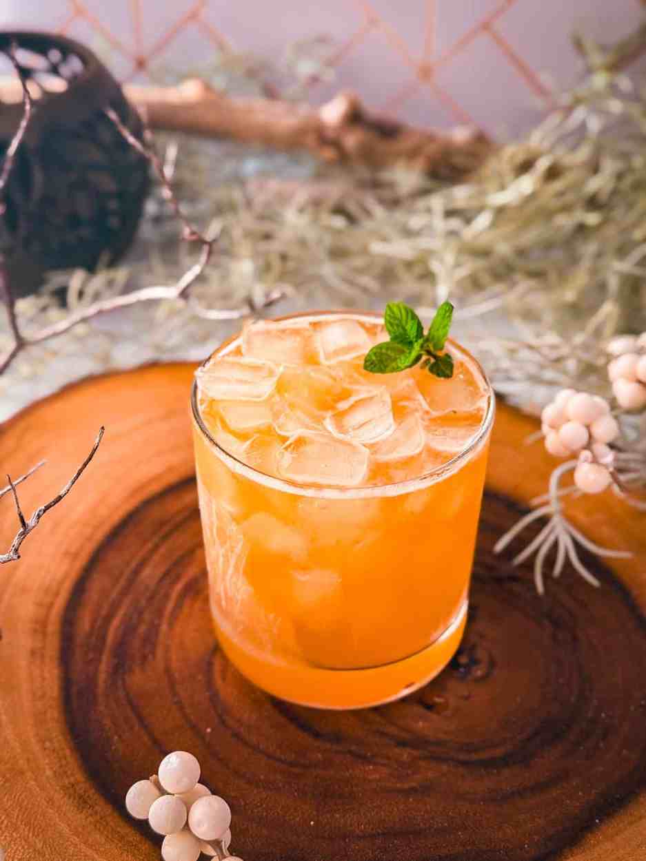 Prickly Pear Bourbon Smash 1 Prickly Pear Bourbon Smash