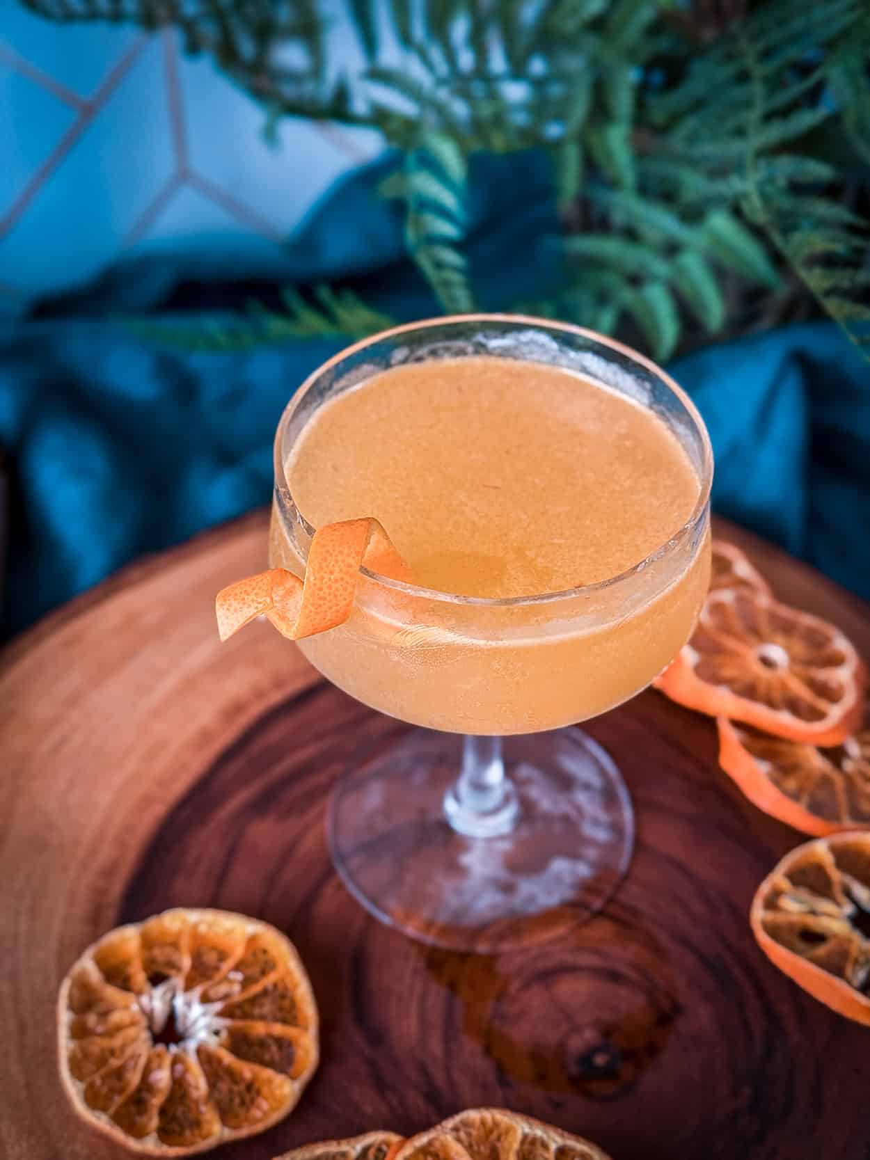 Tangerine Honey Gimlet 5 Tangerine Honey Gimlet cocktail recipe