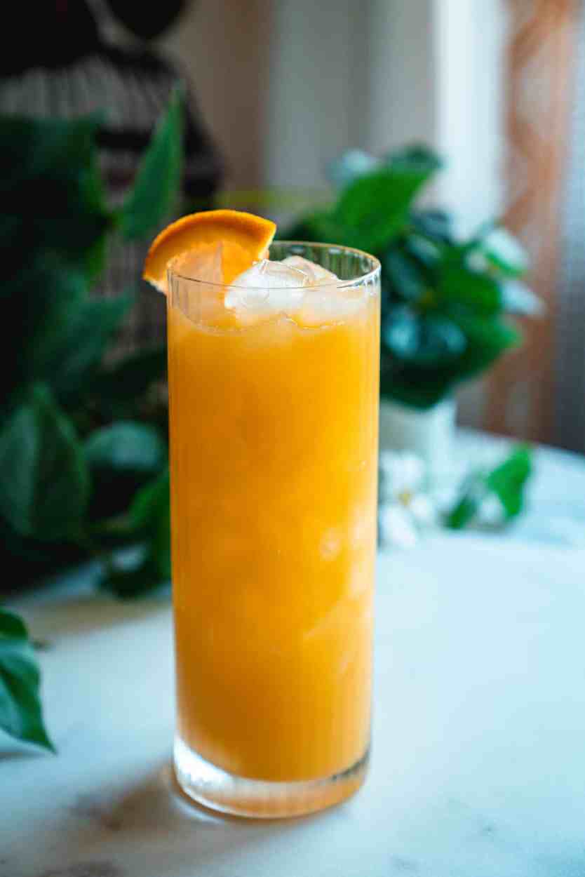 Tequila Sunrise (2-Ingredient) 2 Tequila Sunrise cocktail recipe