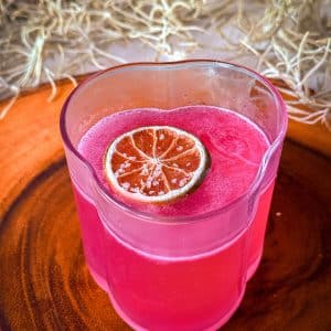 Smoked Prickly Pear Sour cocktail recipe