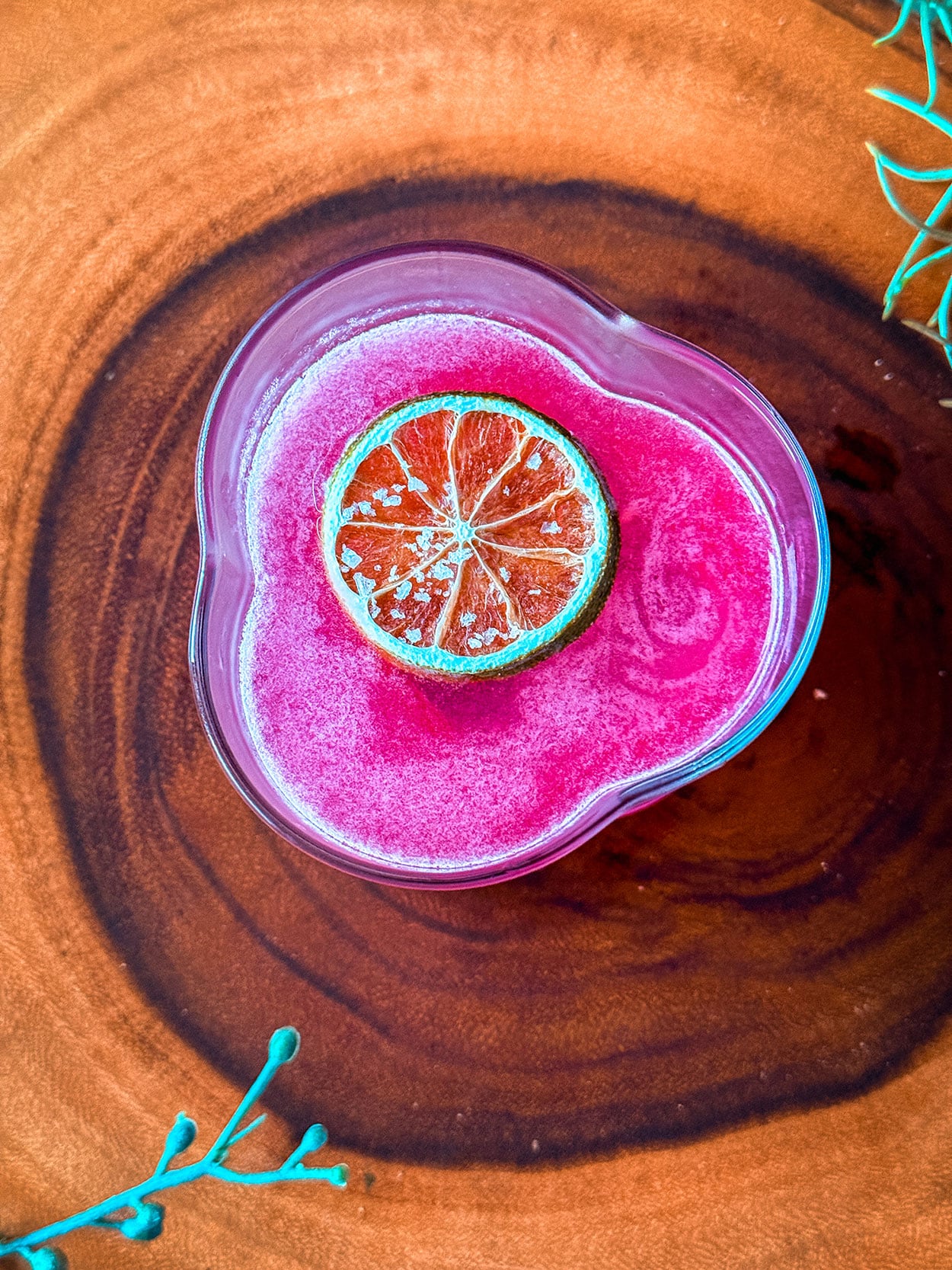 About 5 Smoked Prickly Pear Sour cocktail recipe